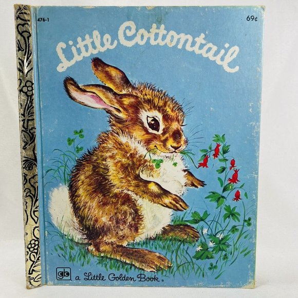 Little Cottontail Little Golden Book Carl Memling vintage Childrens Disney Book - Picture 1 of 11